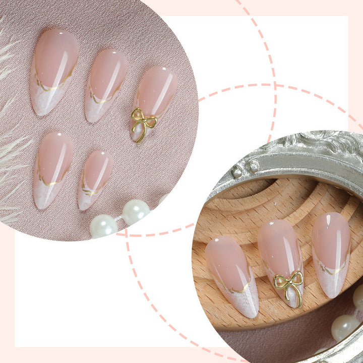 Elegant Sculpted Press-On Nail Tips Stornfield