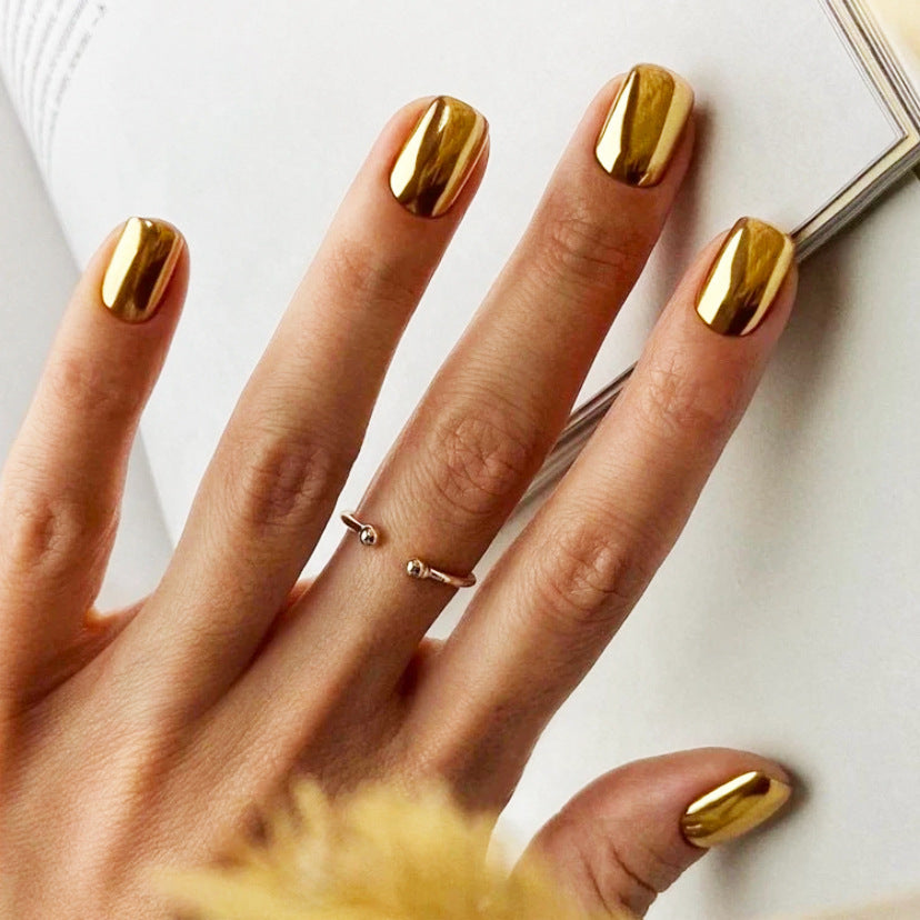 Glossy Press-On Nails Set Stornfield
