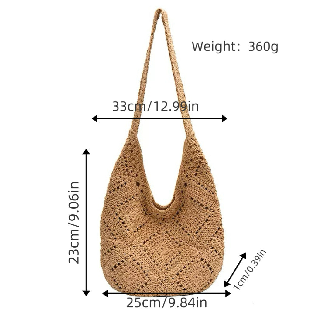 Hand-knotted shoulder bag Stornfield