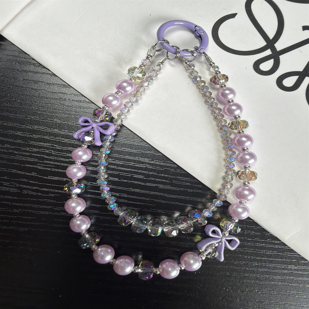 Elegant Pearl and Crystal Beaded Chain Stornfield