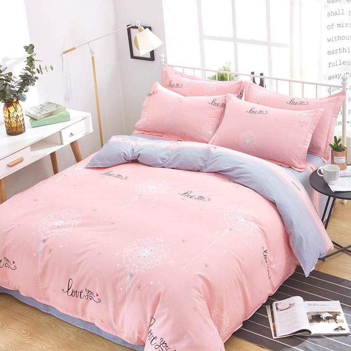 Playful Bear Checkered Comforter Set