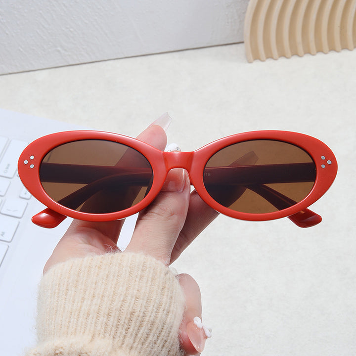 Ladies fashionable sunglasses in elegant oval design Stornfield