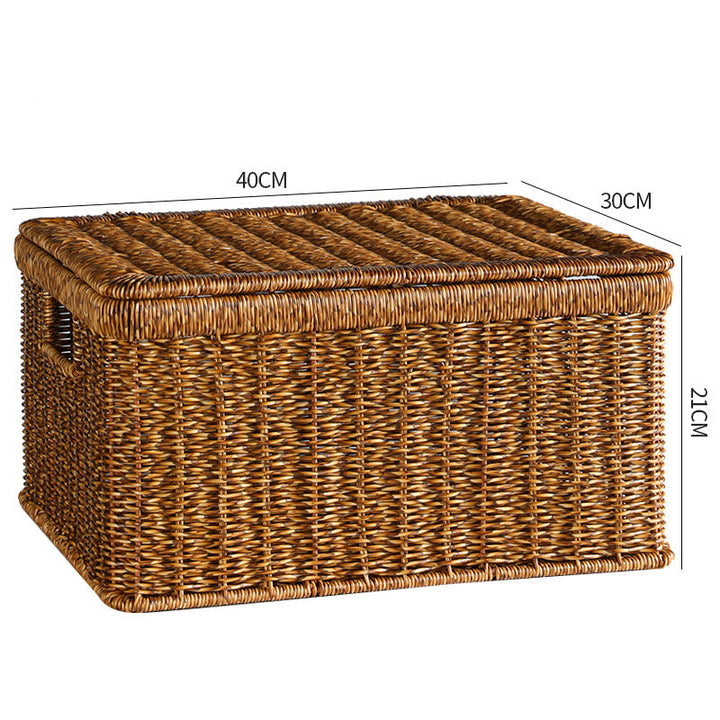 Natural Woven Storage Chest Stornfield