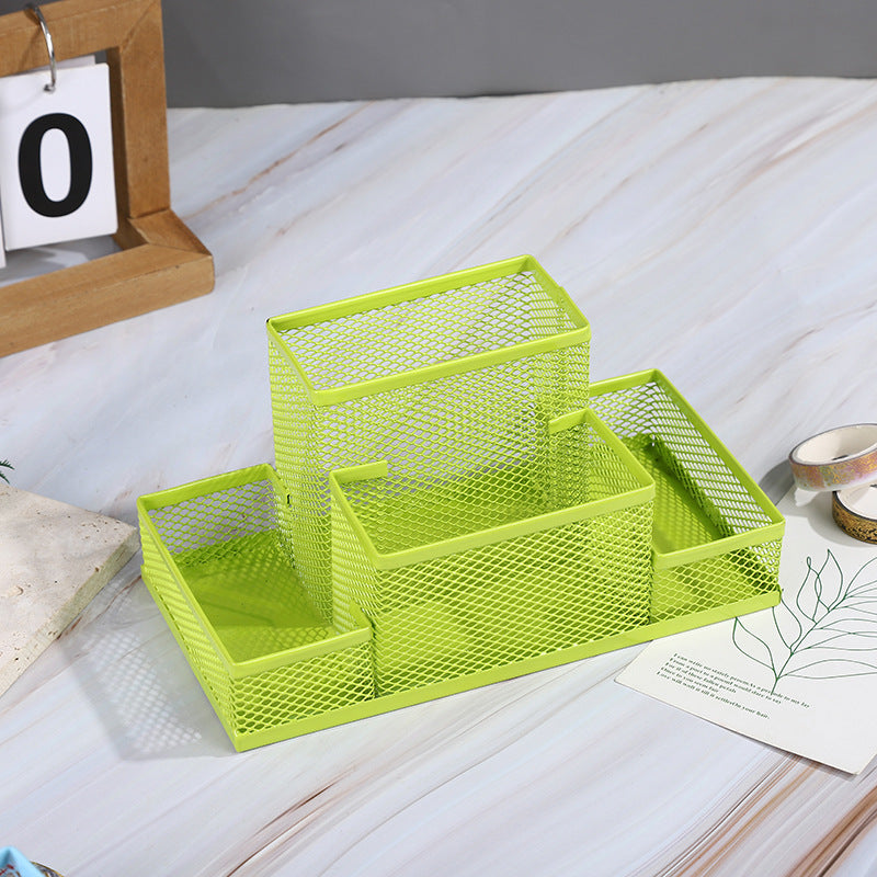 Multi-Compartment Wire Mesh Organizer Stornfield