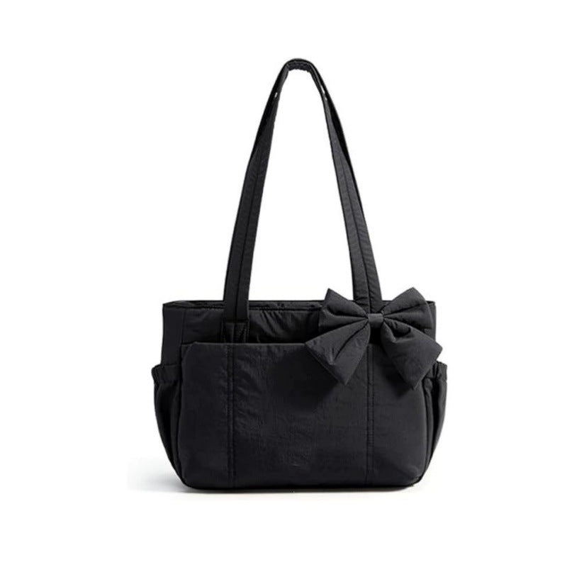 Elegant shopping bag with bow Stornfield