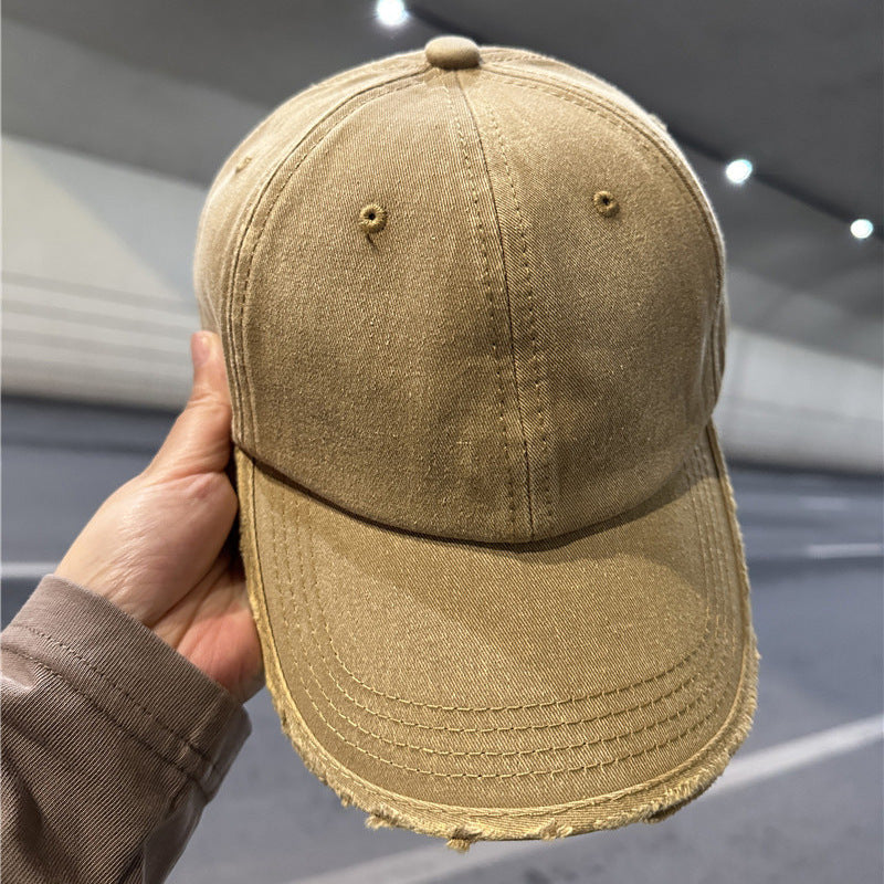 Women's Distressed Denim Baseball Cap Stornfield 1784084028