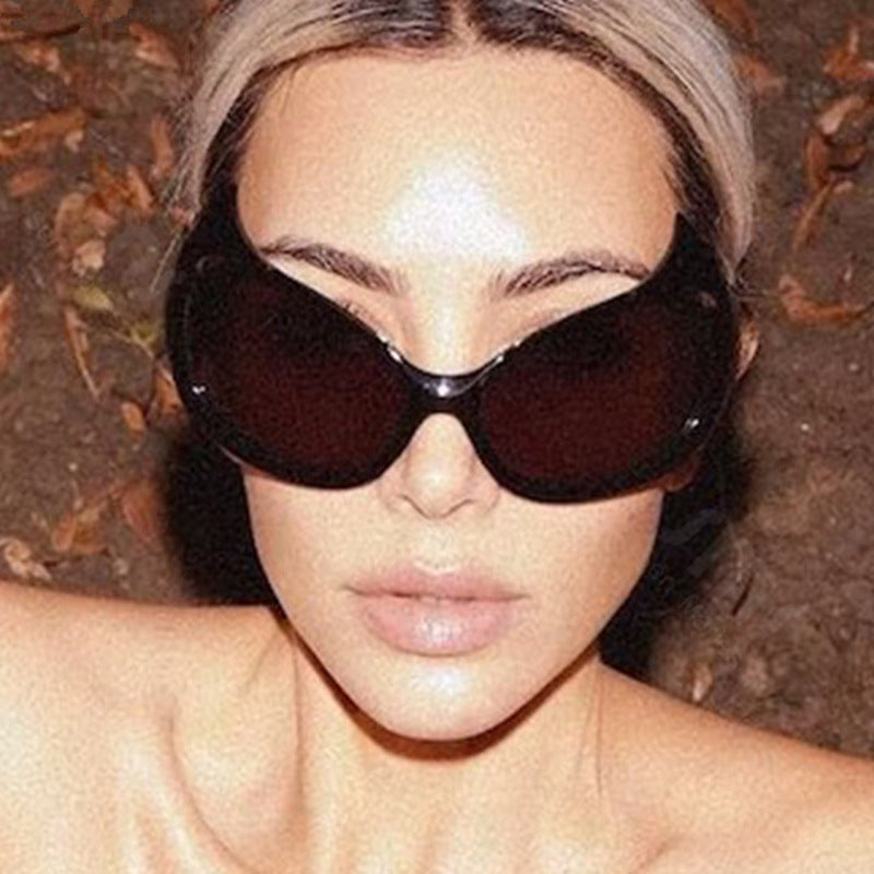 Women futuristic sunglasses with stylish design and protective UV filter Stornfield