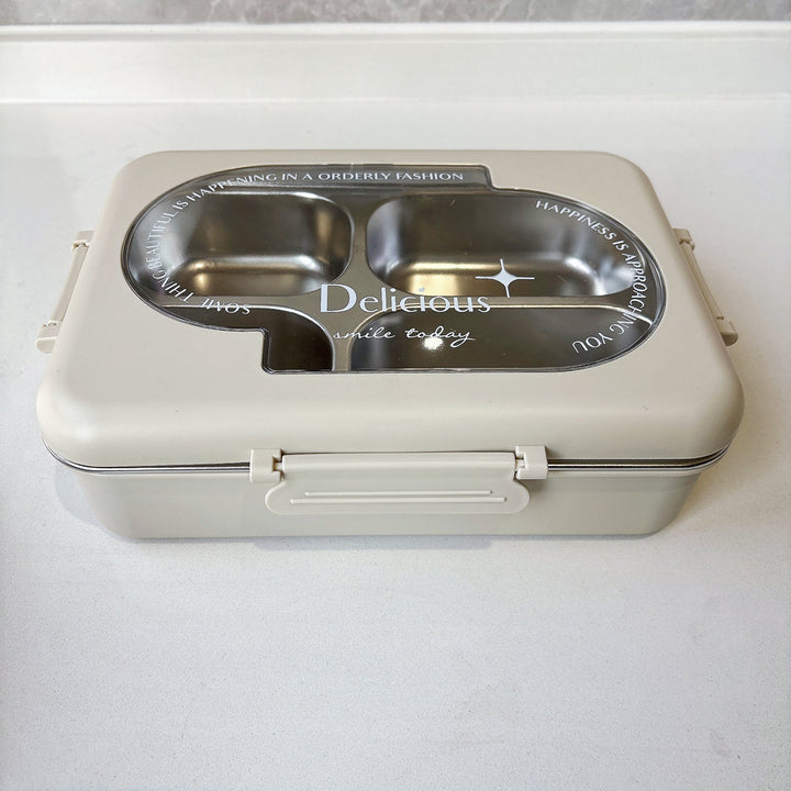 Multi-Section Stainless Steel Lunch Box