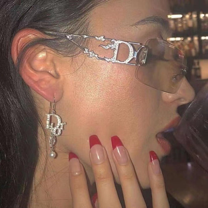 Women's futuristic Shield sunglasses with unique Stornfield frame
