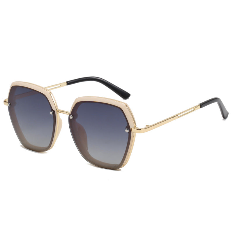 Women's fashionable sunglasses in trendy hexagon design Stornfield