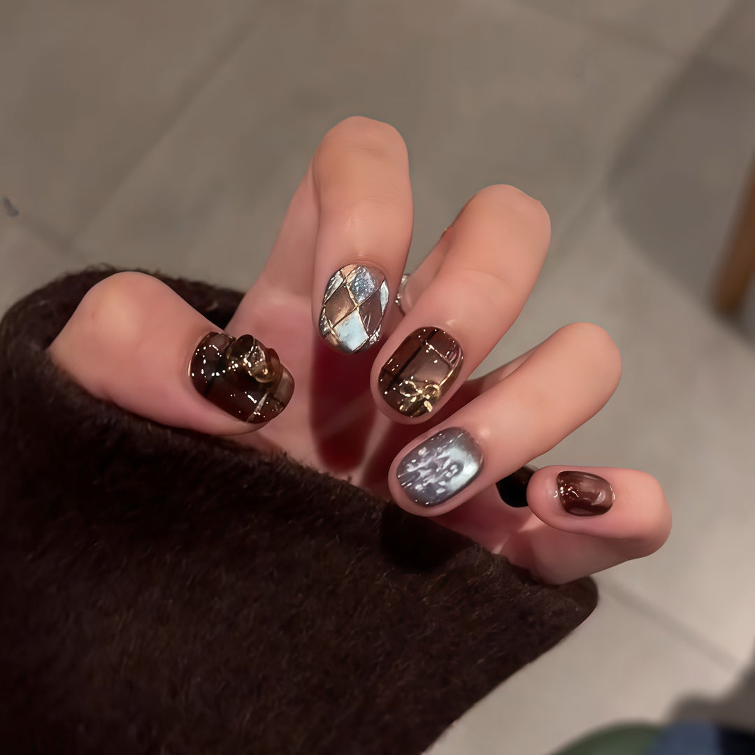 Luxury Accented Artificial Nails Stornfield