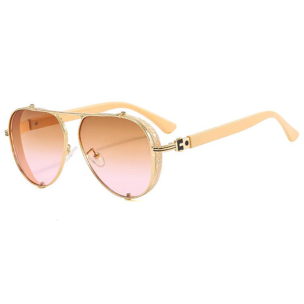Women's fashionable sunglasses with innovative retro-futuristic design Stornfield