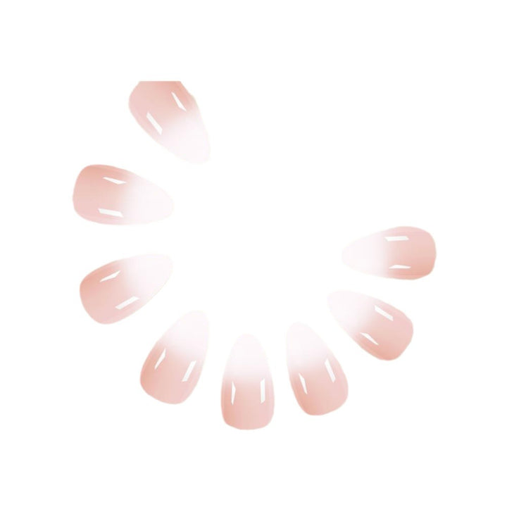 Elegant Almond-Shaped Nail Extensions