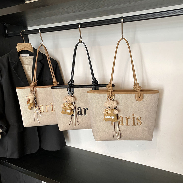 Elegant Paris Themed Tote Bag Stornfield