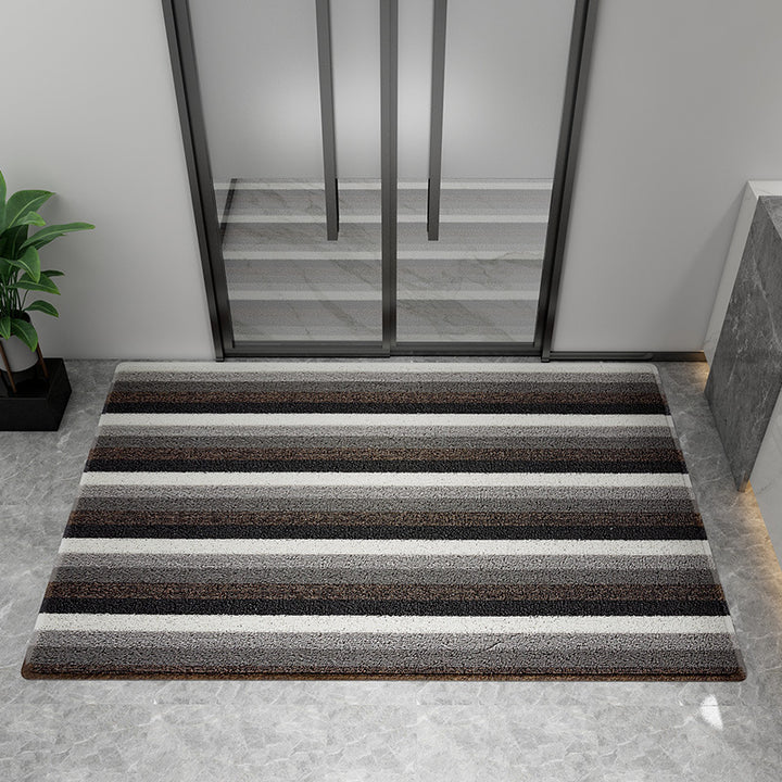Striped Indoor Entry Rug