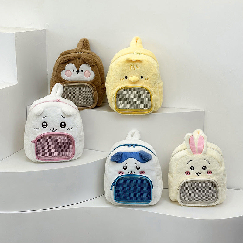 Plush backpack with bunny design Stornfield