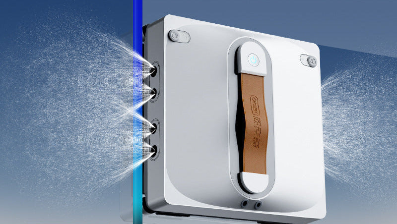 robotic window cleaner with AI recognition high-suction variable-frequency motor Stornfield