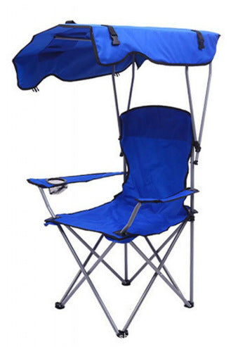 Folding chair with sun protection Stornfield