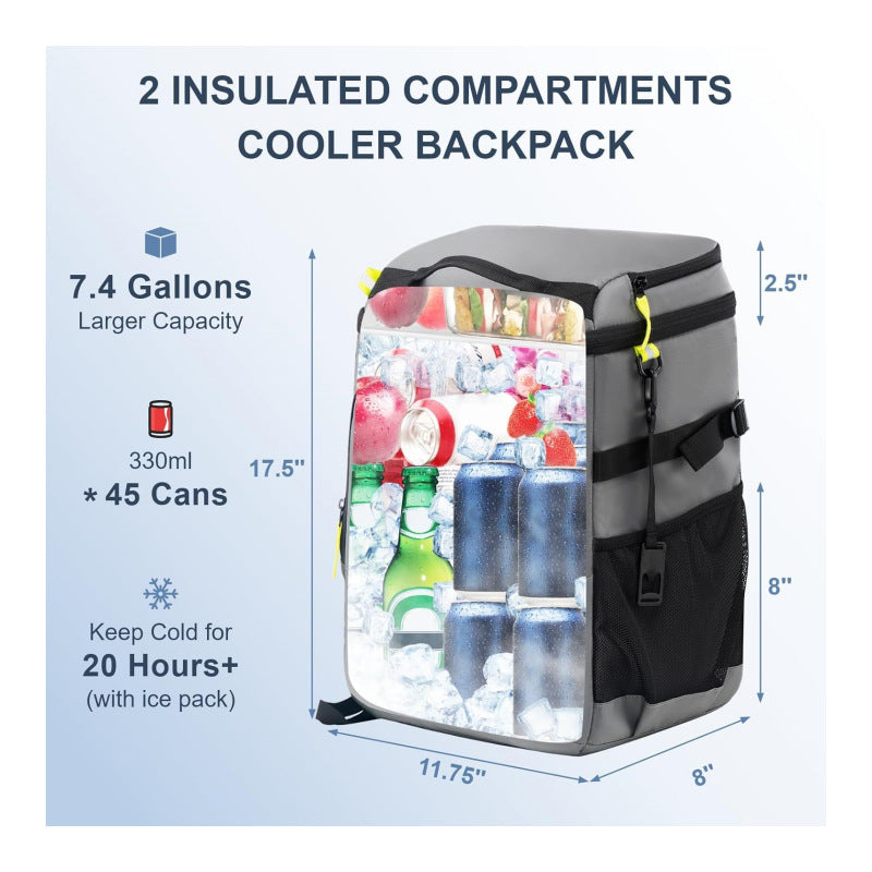 Insulated cooler backpack with practical organizer pockets Stornfield