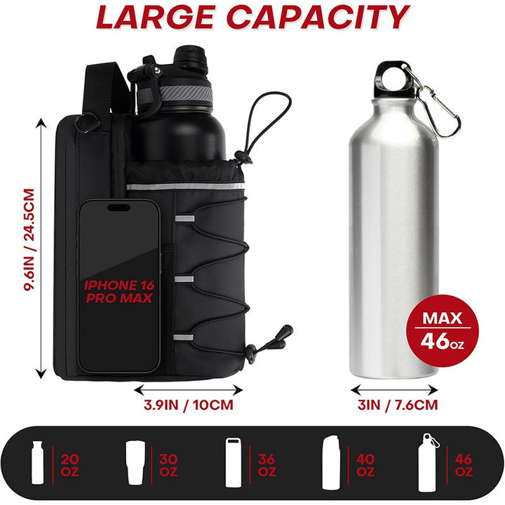 Practical water bottle transport bag Stornfield