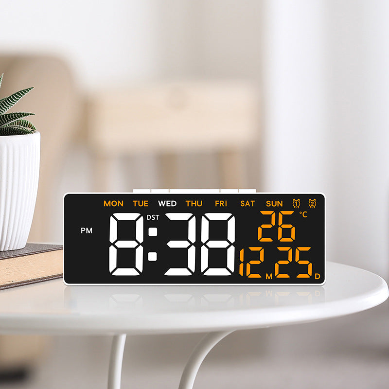 Digital Multi-Function Alarm Clock with Temperature and Day of the Week Display Stornfield