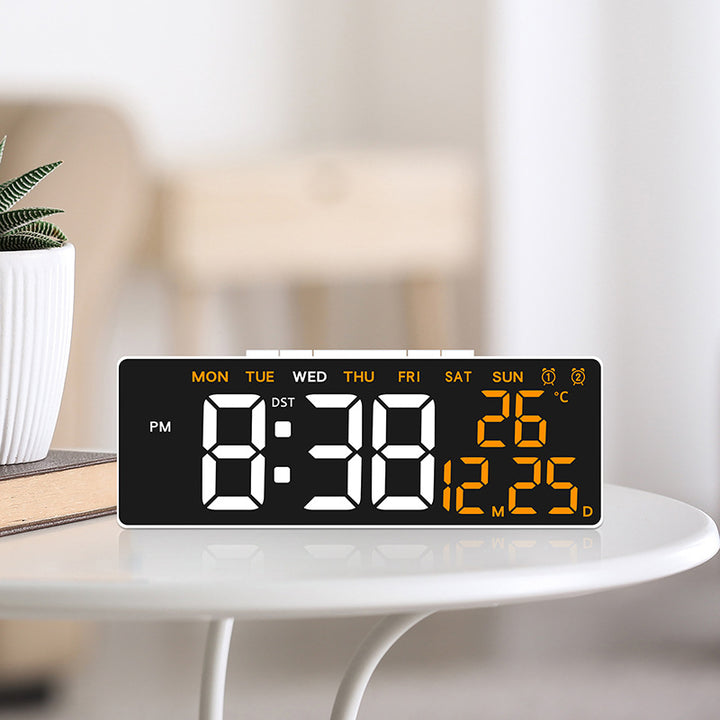 Digital Multi-Function Alarm Clock with Temperature and Day of the Week Display Stornfield