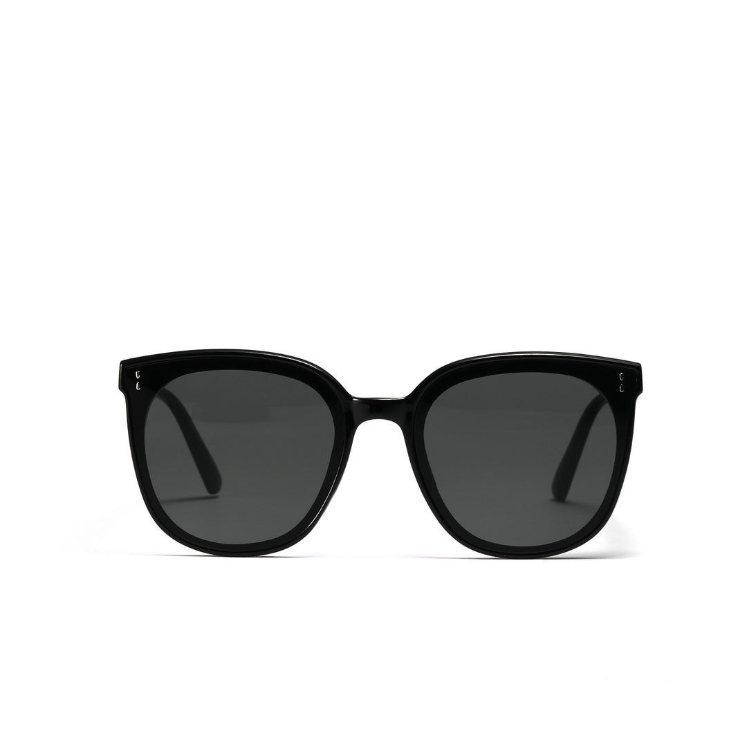 Women’s fashionable square sunglasses with high-quality transparent frame Stornfield