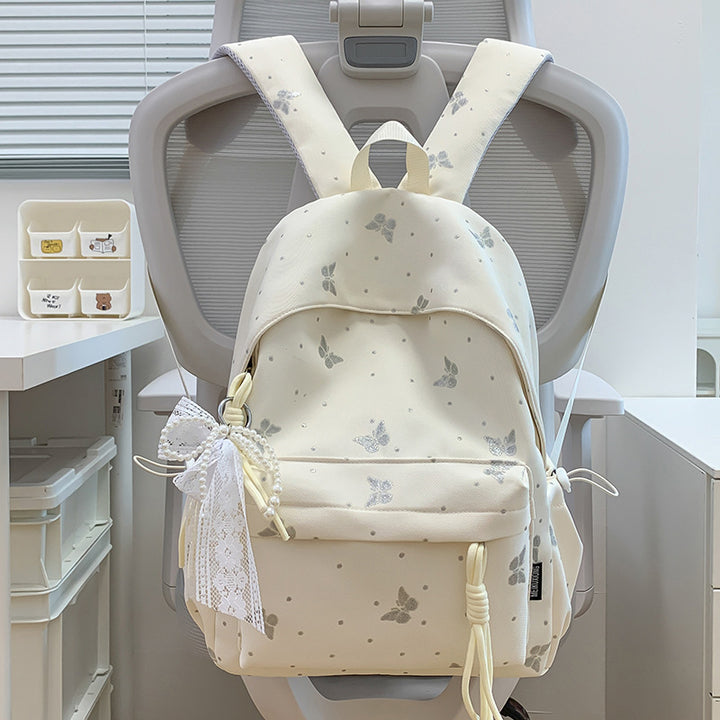 Butterfly-Themed Casual Backpack Stornfield