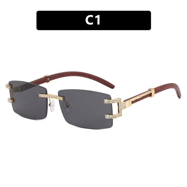 Ladies exclusive sunglasses in elegant design with rhinestone accents Stornfield