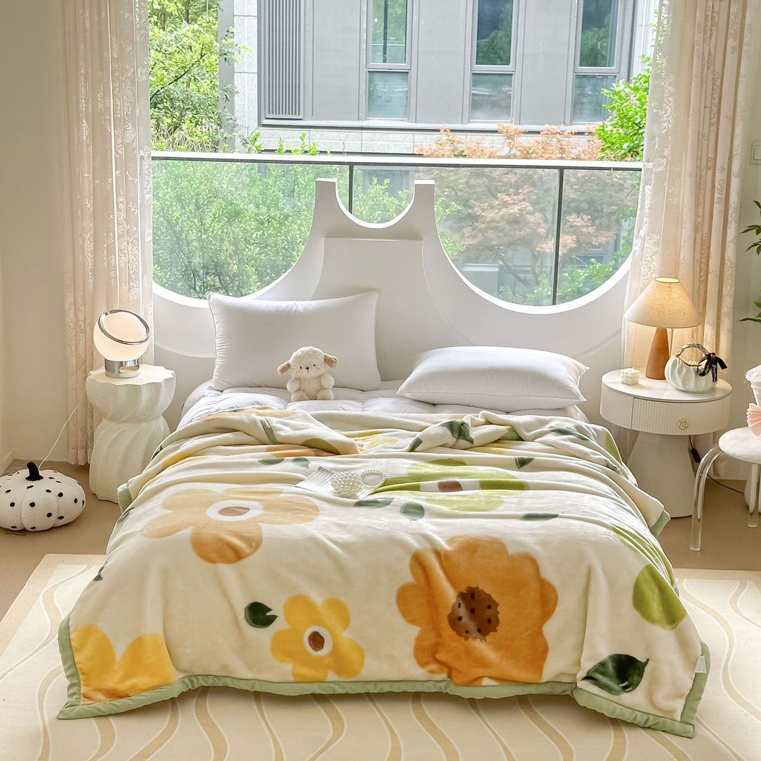 Cozy Cartoon Themed Blanket Stornfield