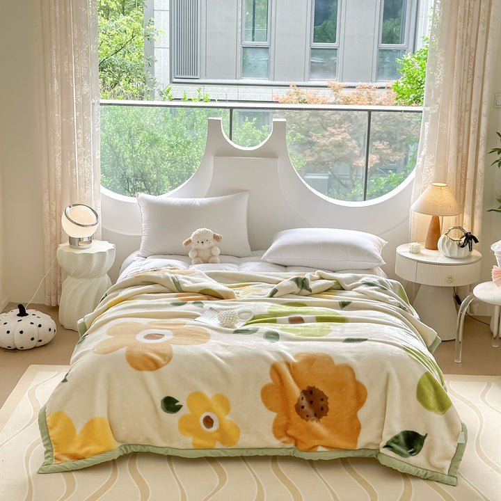 Cozy Cartoon Themed Blanket Stornfield