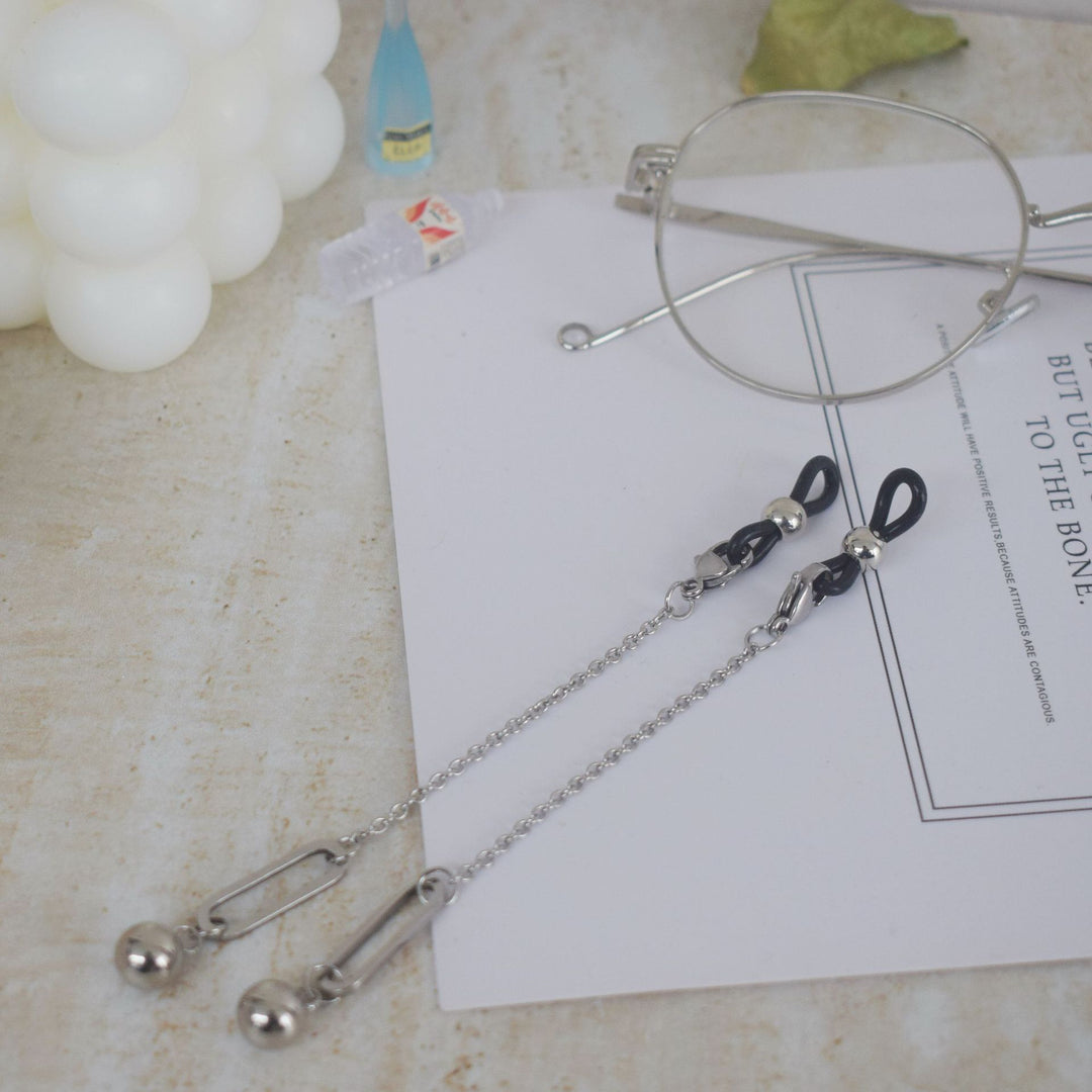 Contemporary Drop Earrings with Metallic Accents Stornfield