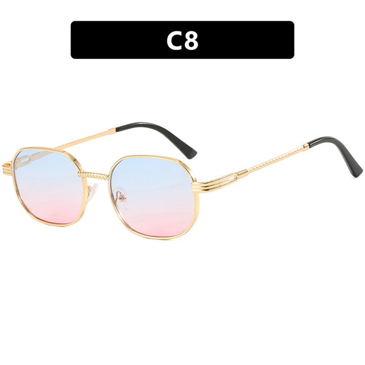 Women’s trendy sunglasses with geometric frame and gradient lenses Stornfield