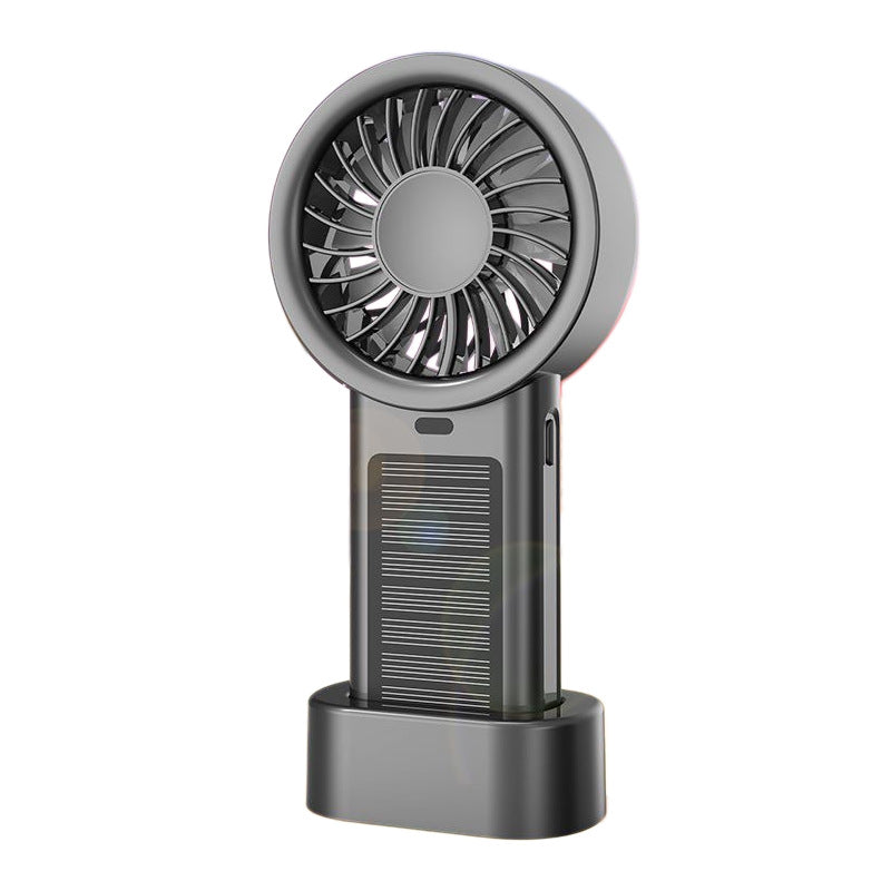 Portable Solar-Powered Handheld Cooling Fan Stornfield