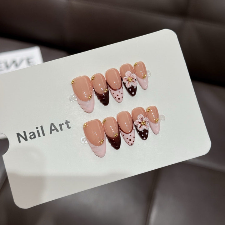 Decorative Floral Nail Art Tips