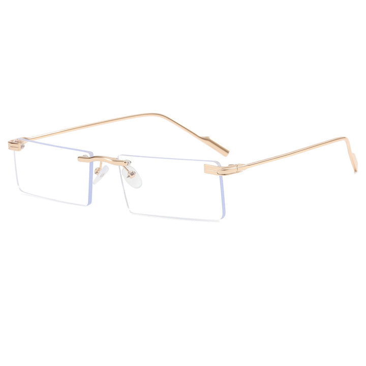 Women's Fashion Rectangular Sunglasses with Elegant Metal Frame Stornfield