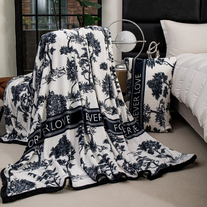 Women Patterned Blanket made of Soft Cotton Stornfield