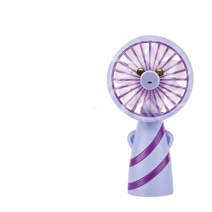 Women's Portable Mini Hand Fan in Cute Bear Design Stornfield
