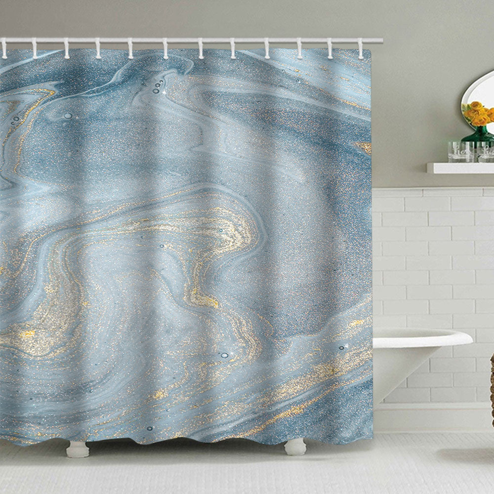 Artistic Marble Design Shower Curtain Stornfield