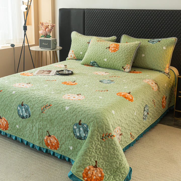 Playful Cartoon-Themed Bedspread Set