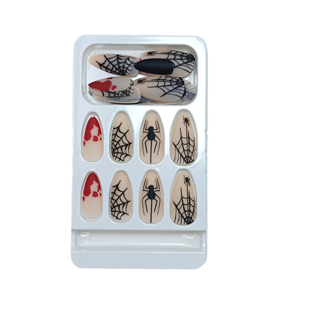 Artistic Halloween-Themed Press-On Nails Stornfield 1789805088