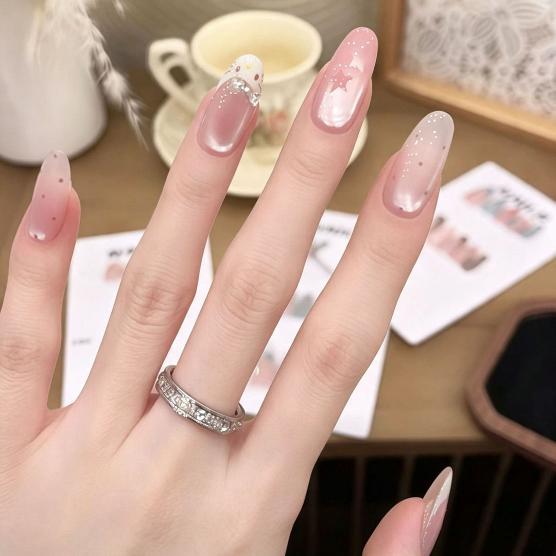 Artistic Press-On Nail Extensions Stornfield
