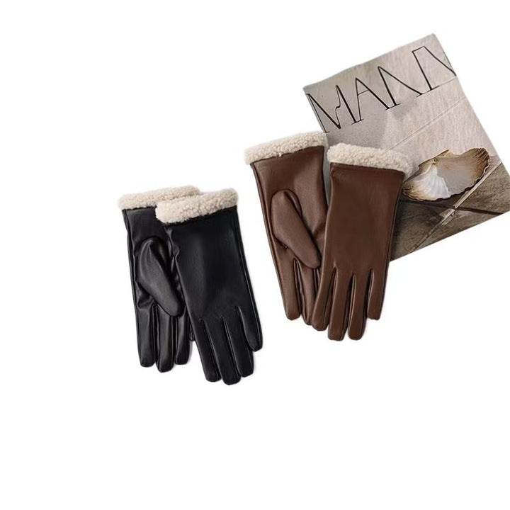 Premium Insulated Leather Touchscreen Gloves Stornfield