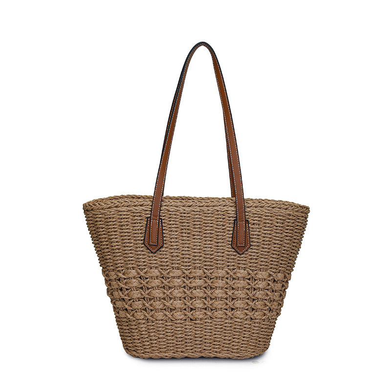 Woven Straw Tote