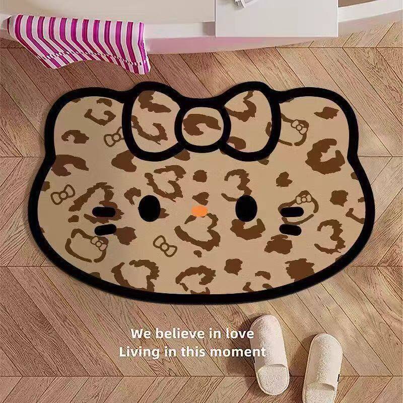 Hello Kitty Themed Plush Bath Mat