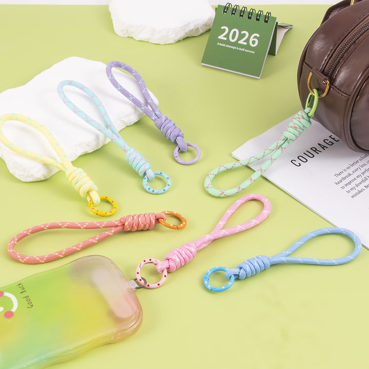 Durable Braided Paracord Keychain Loop Stornfield