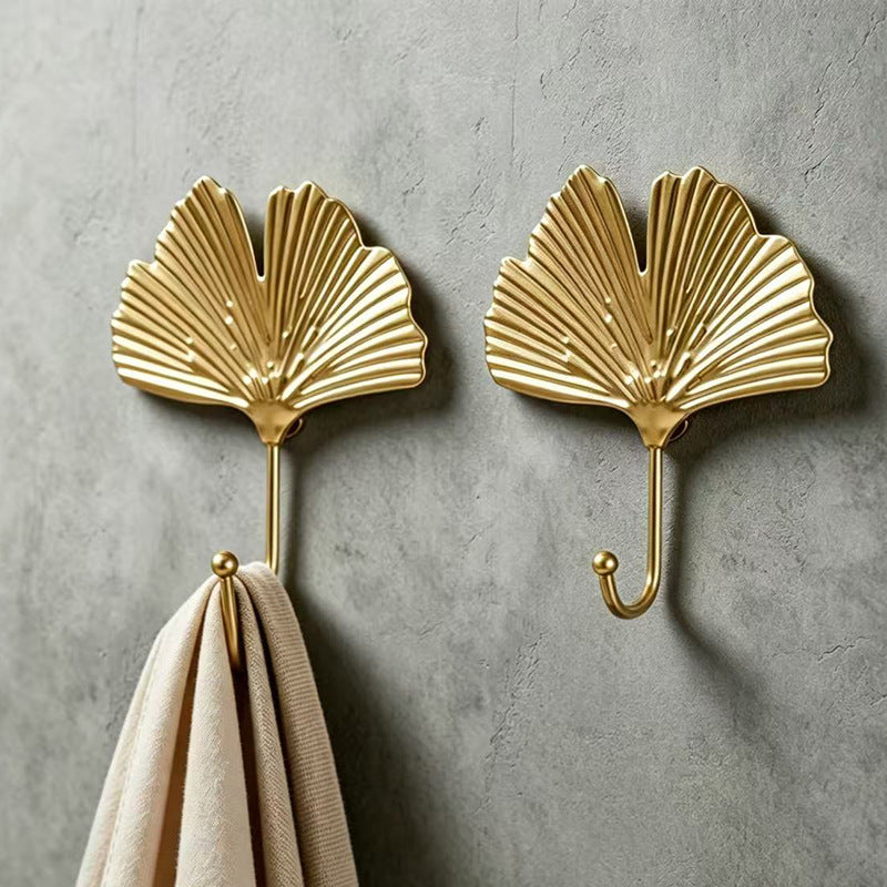 Leaf-shaped wall hooks Stornfield