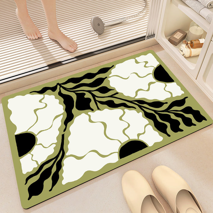 Floral Print Area Rug Stornfield