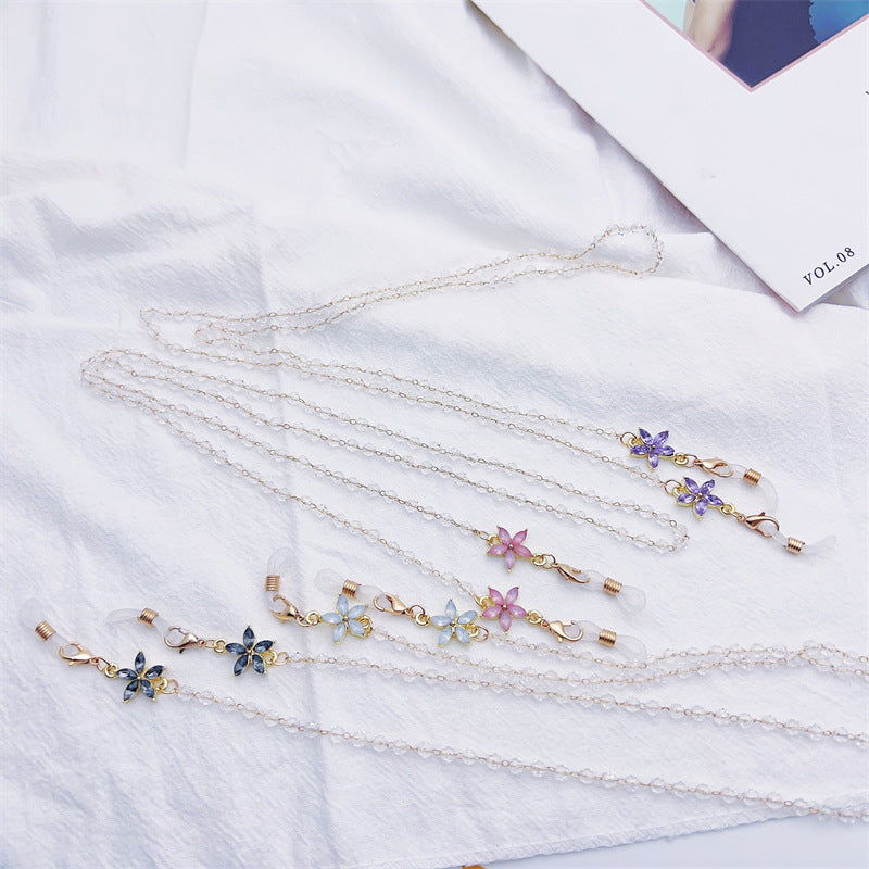 Floral Decorative Eyewear Chain Stornfield