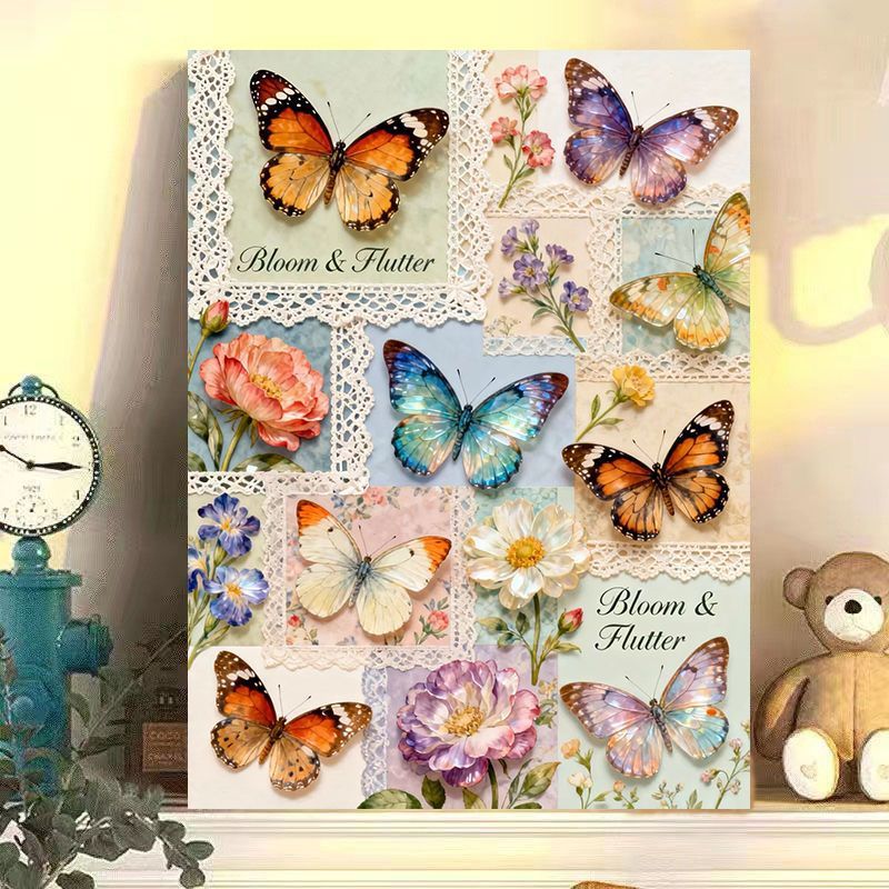 Butterfly-Themed Wall Art Canvas Print Stornfield